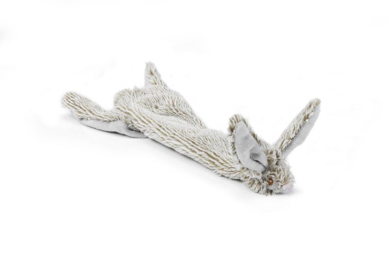 Beeztees Flatino Konijn - Knuffels - Beige - 30 cm