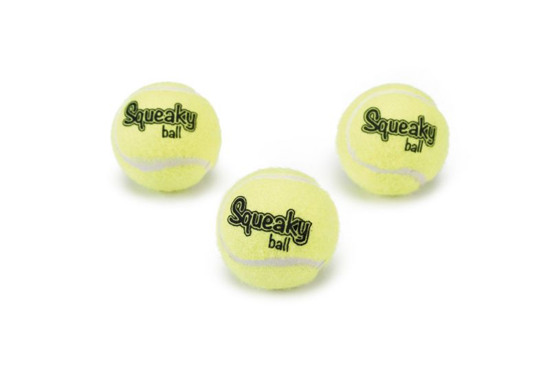 Beeztees Ballen - Geel - 6,5 cm