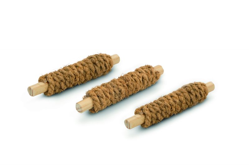 Beeztees Knaagdierspeelgoed - Bruin - 10x9x9 cm