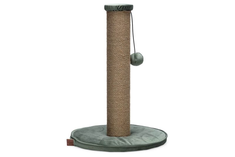 DbL Yenna - Krabpaal - Stof - Groen - 35x35x50cm