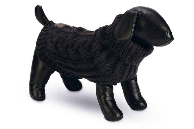 DbL Haida - Hondentrui - 32 cm - Antraciet - L