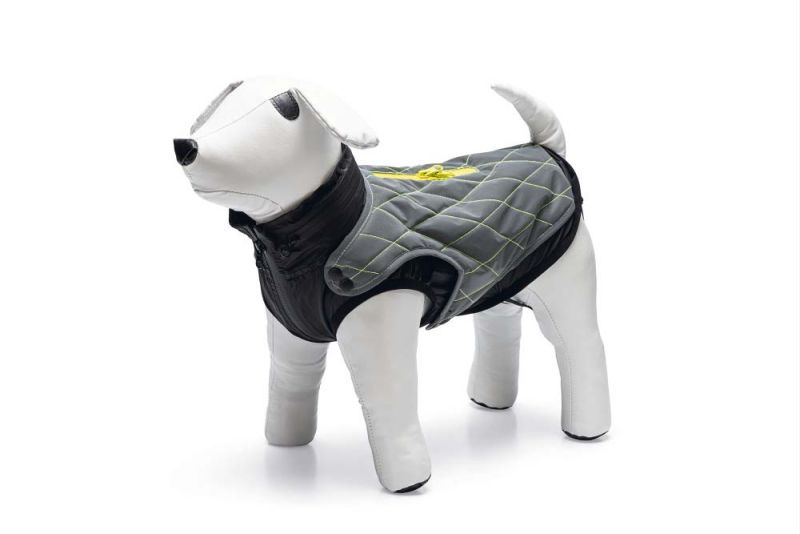 Beeztees Allia - Hondenjas - 56 cm - Zwart Grijs - XL