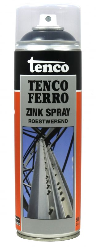Tenco Zinkspray - Grijs - 0,5 L