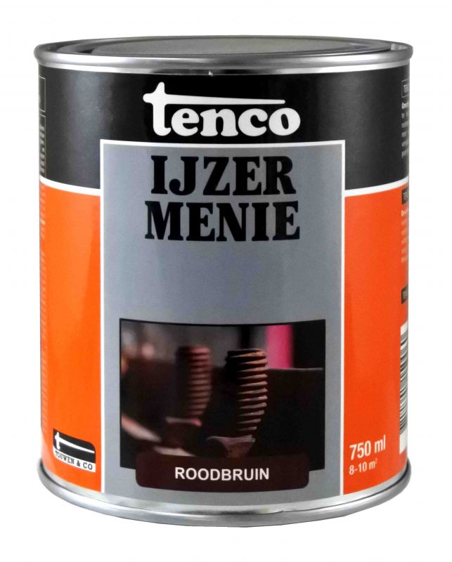 Tenco IJzermenie - Verf - Roodbruin - 750 ml