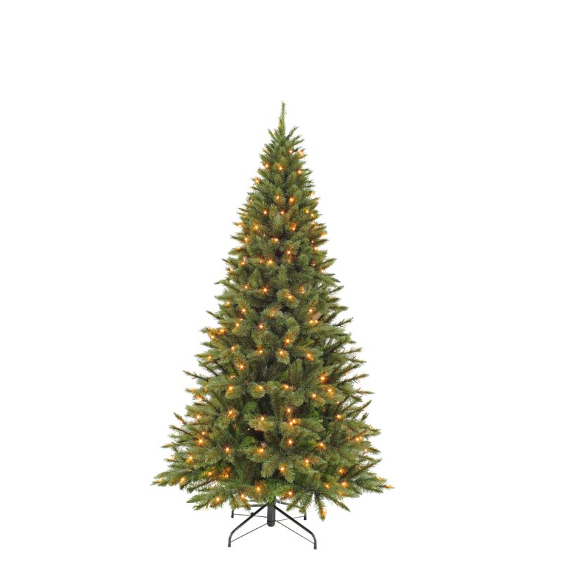 Triumph Tree Forest frosted warm wit - Kunstkerstboom - 185 cm - 168 lampjes
