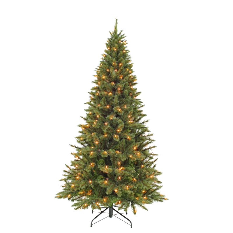 Triumph Tree Forest frosted warm wit - Kunstkerstboom - 230 cm - 304 lampjes