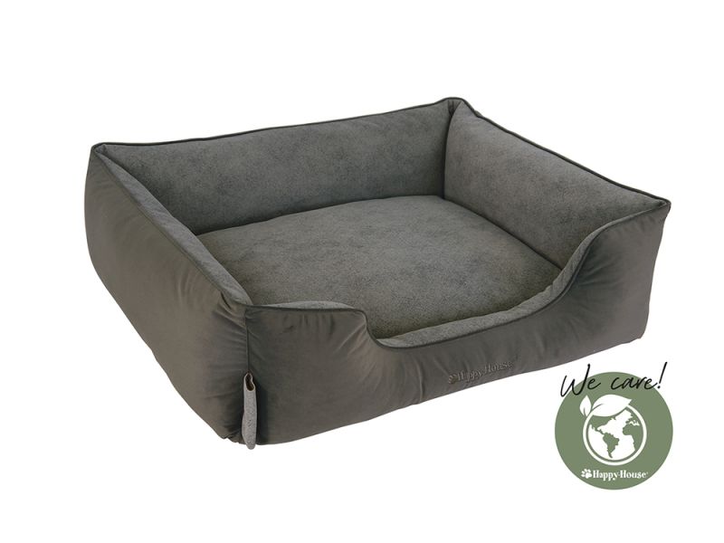 Happy-House Soft Melange Orthopedisch - Hondenmand - Grijs - 55x45x20 cm - Klein