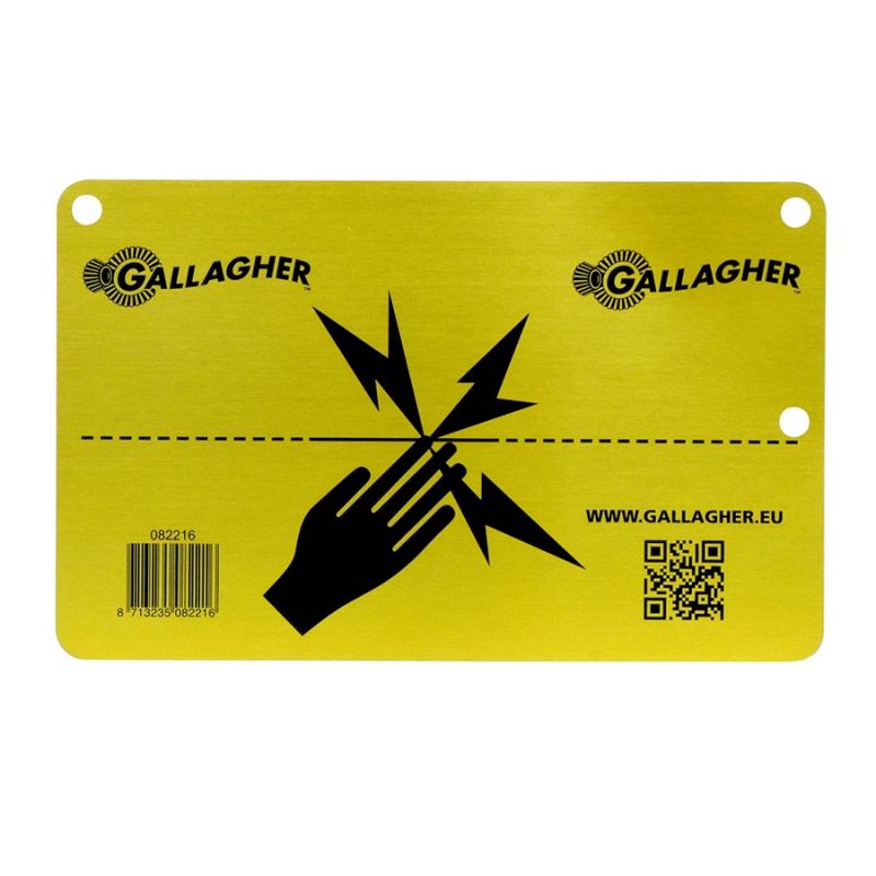Gallagher Waarschuwingsbord - Accessoires