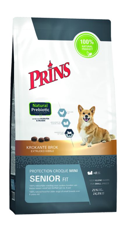 Prins Protection Croque Mini Senior Fit - Hondenvoer - 2 kg