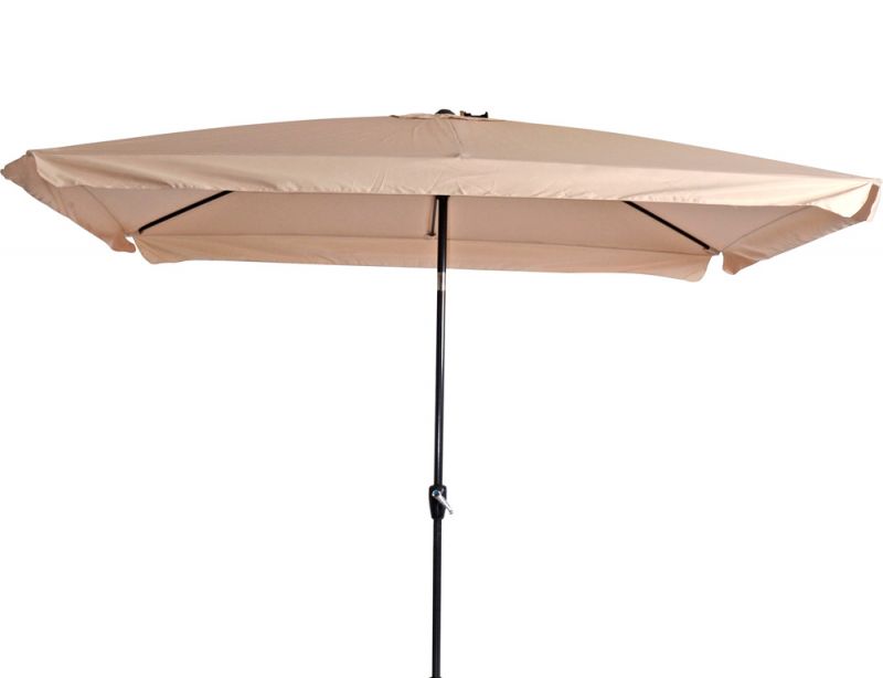 Lesli Libra - Stokparasol - 2x3 meter - Ecru