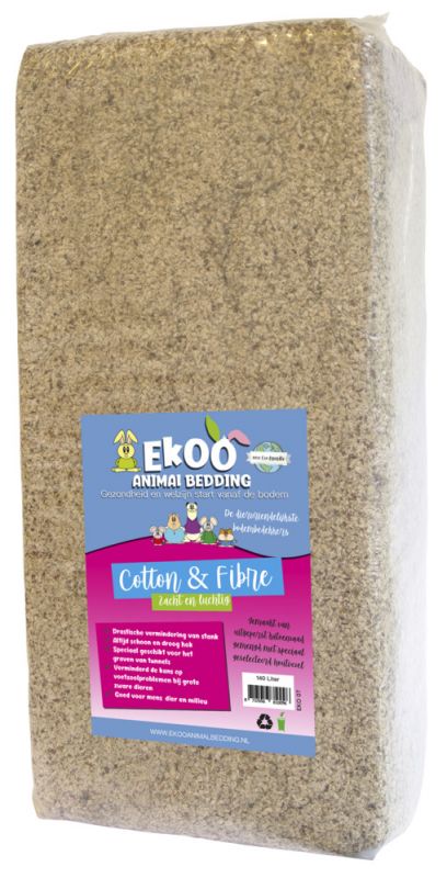 Ekoo Cotton & Fibre Bodembedekker 140 L
