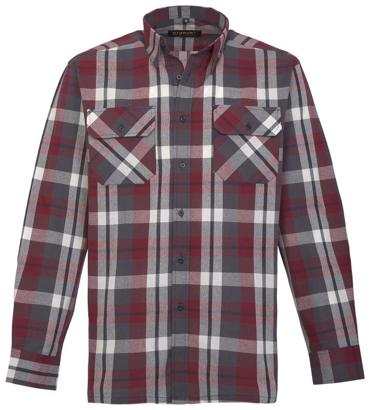 Storvik Overhemd - Rood - 2XL