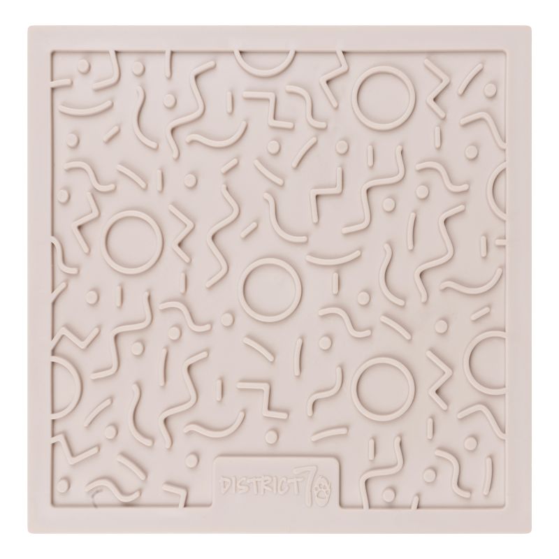 District 70 Siliconen - Likmat - 28x28 cm - Beige