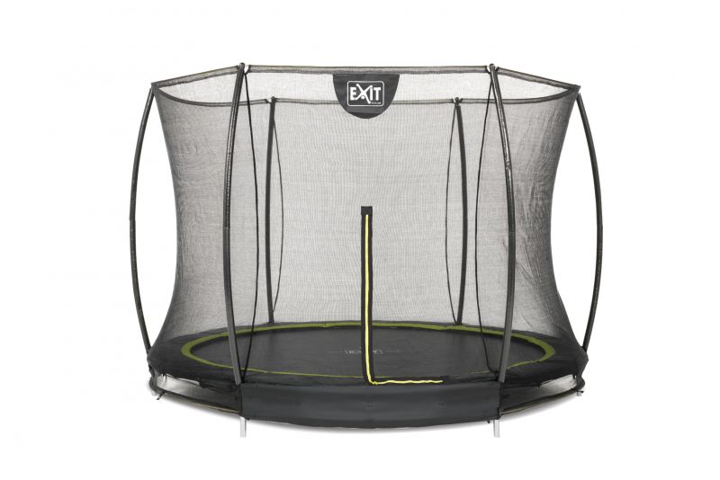 Exit Inground trampoline - 244cm - Zwart - Rond