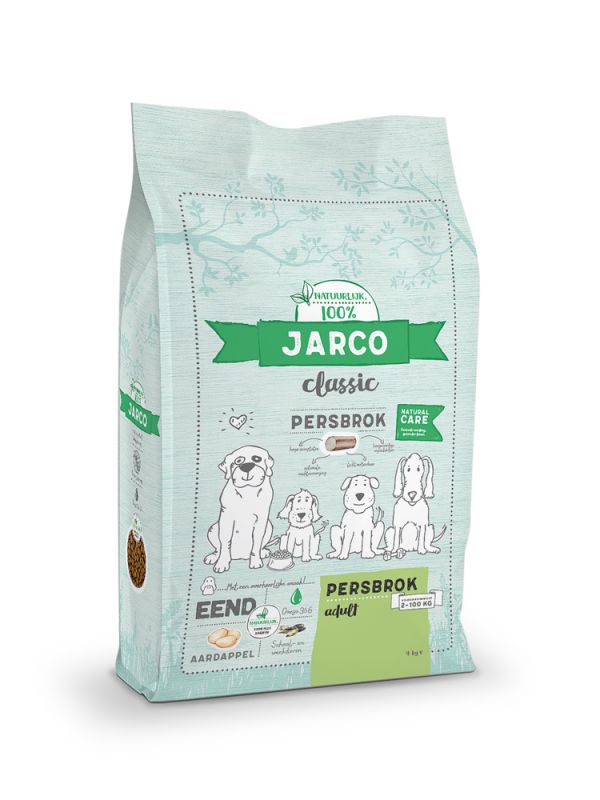 Jarco Dog Classic Adult - Hondenvoer - Eend - 4 kg