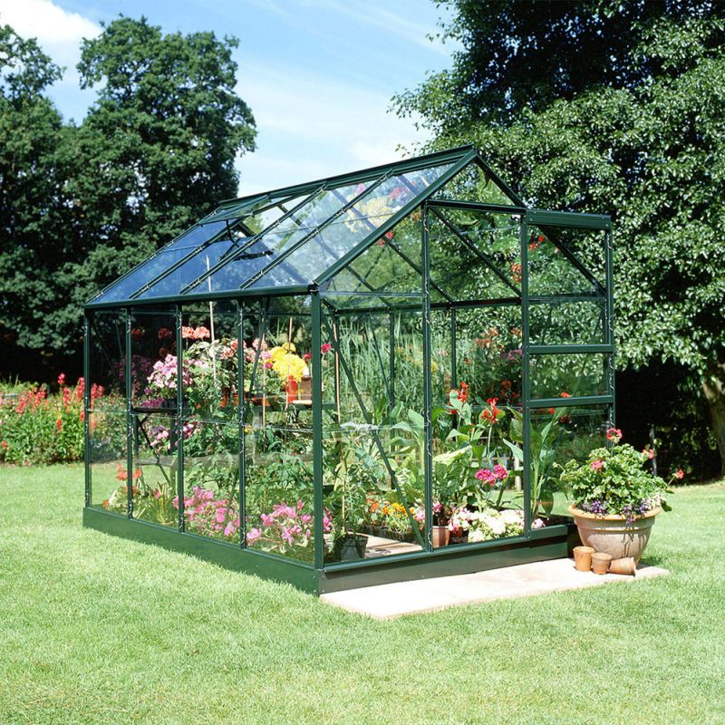 Halls Tuinkas - Groen - Veiligheidsglas - 5 m2