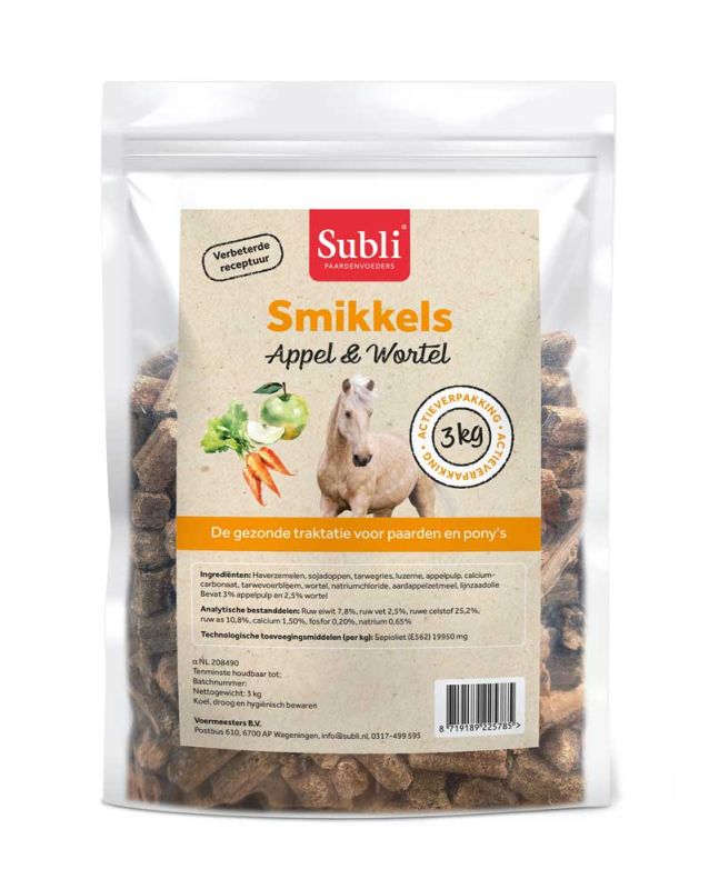 Subli Smikkels - Snack - 3 kg