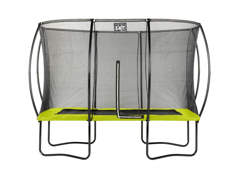 Exit Silhouette - Trampoline - 244x366cm - Limegroen
