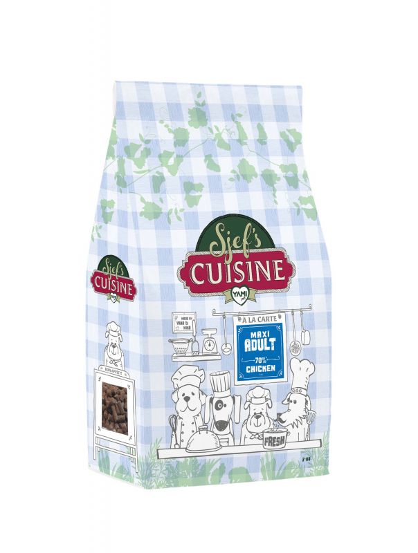 Sjef's Cuisine Maxi Adult Adult - Hondenvoer - Kip - 12,5 kg