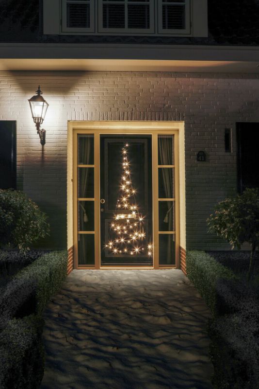 Fairybell Twinkelend - Deurkerstboom - 120 lampjes - Warm wit