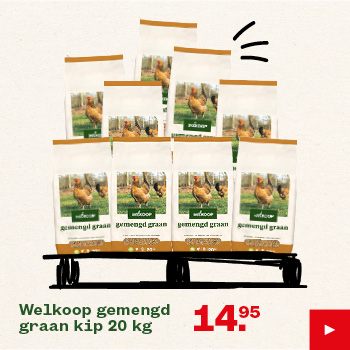 Welkoop gemengd graan kip 20 kg - Nu voor 14,95