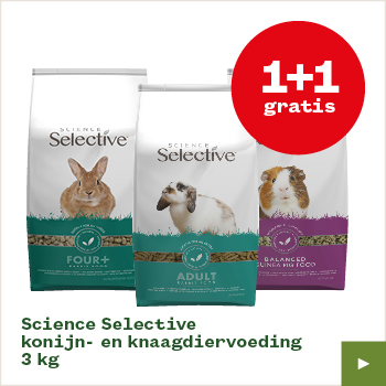 Knaagdierenvoer Science Selective 3kg