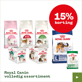 Royal Canin volledig assortiment – 15% korting