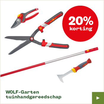 WOLF-Garten tuinhandgereedschap – 20% korting