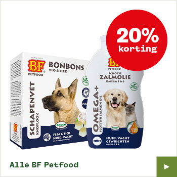 Alle BF Petfood – 20% korting