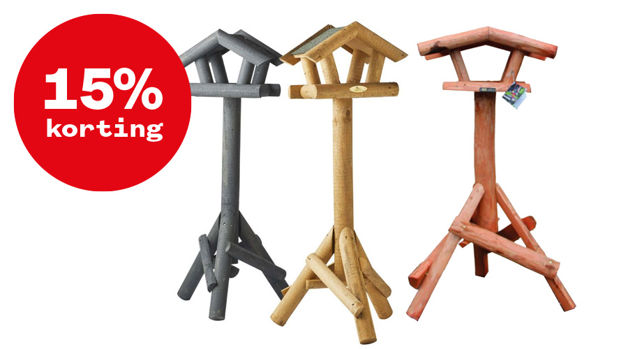 Alle voederhuizen op paal