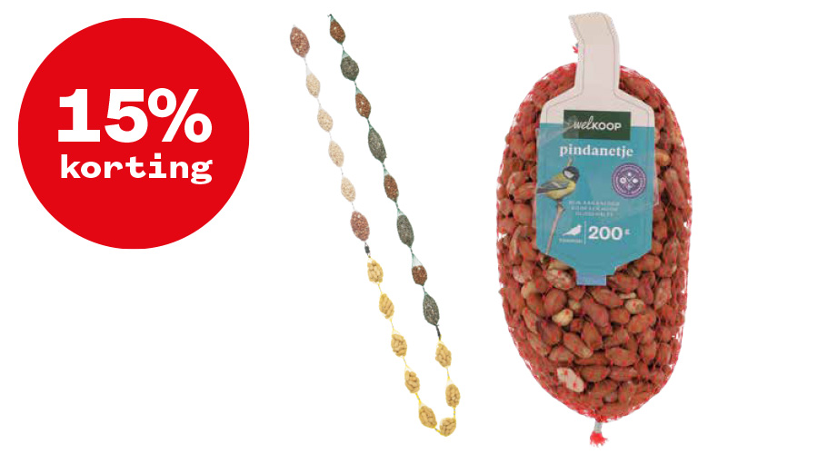 Welkoop pindanetjes en slingers