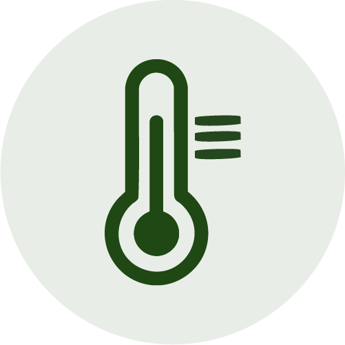 Temperatuur en luchtvochtigheid kamerplanten
