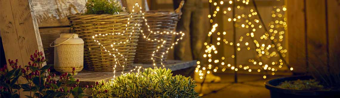 Kerstversiering voor buiten